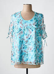 T-shirt bleu CONCEPT K pour femme seconde vue