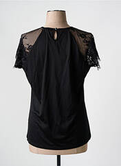 T-shirt noir MARBLE pour femme seconde vue