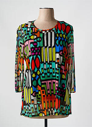 T-shirt vert JEAN DELFIN pour femme