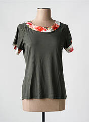 T-shirt vert JEAN DELFIN pour femme seconde vue