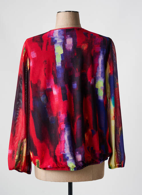 T-shirt manches longues manches longues rouge JEAN DELFIN femme