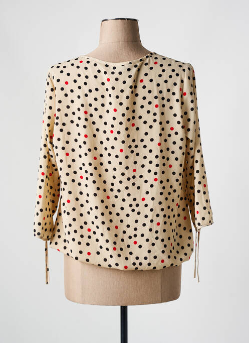 Blouse beige TELMAIL pour femme