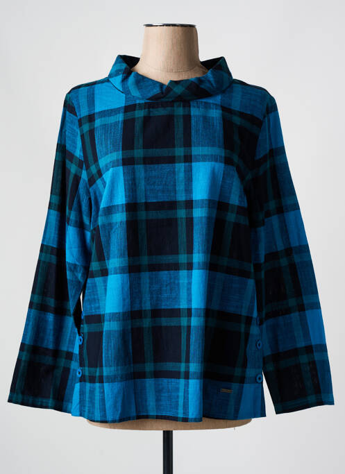 Blouse bleu AGATHE & LOUISE pour femme