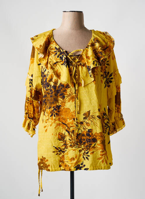 Blouse jaune FRED SABATIER pour femme