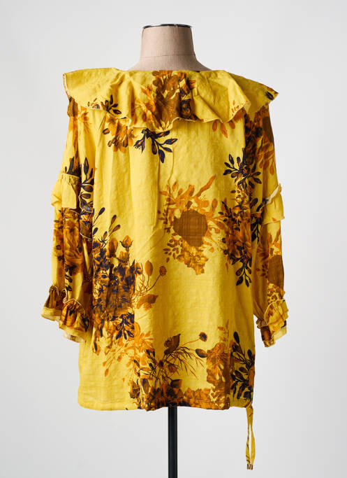 Blouse jaune FRED SABATIER pour femme