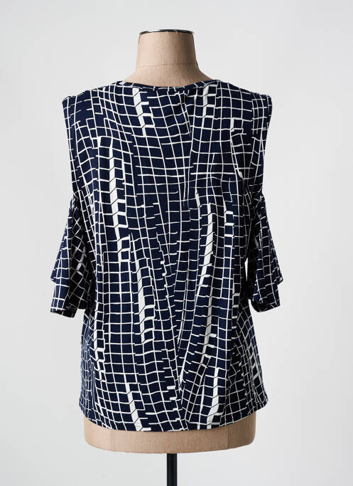 Top bleu MARBLE pour femme