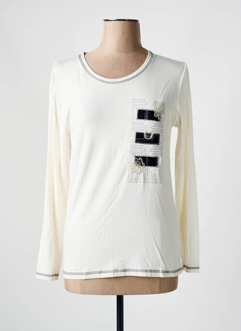 T-shirt blanc JEAN DELFIN pour femme