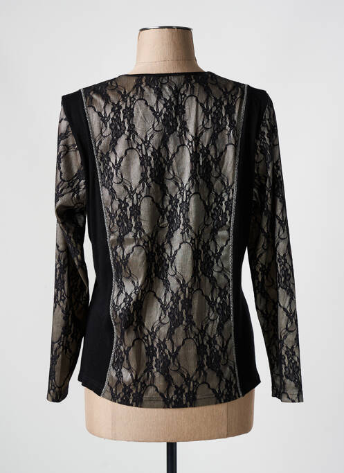 T-shirt noir GUY DUBOUIS femme