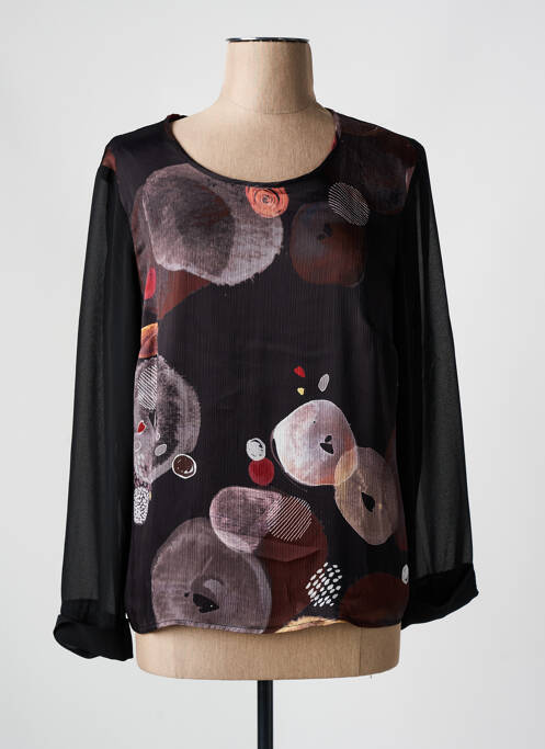 T-shirt noir GUY DUBOUIS pour femme