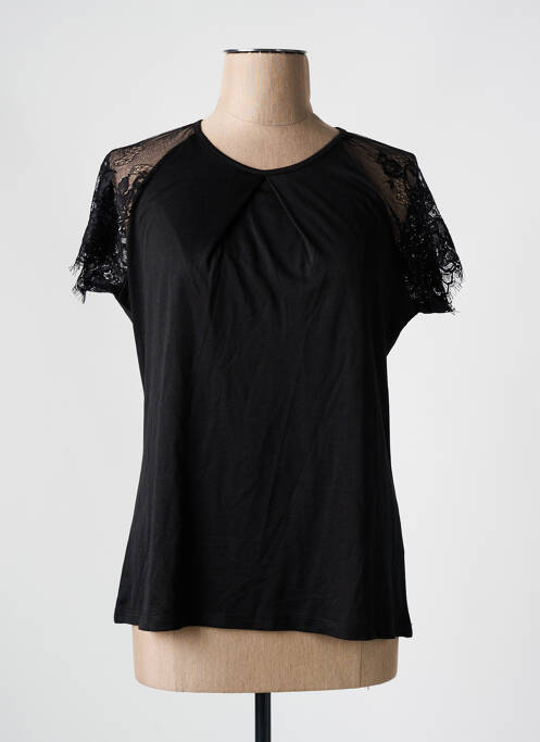 T-shirt noir MARBLE pour femme