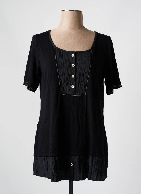 T-shirt noir TELMAIL pour femme
