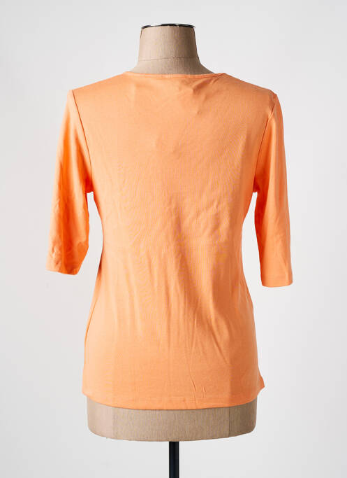T-shirt orange MARBLE pour femme
