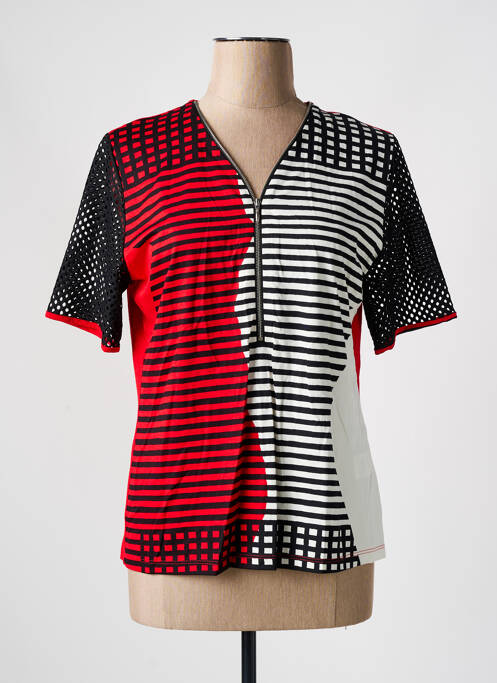 T-shirt rouge MERI & ESCA pour femme