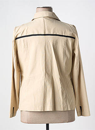 Veste casual coupe droite beige TELMAIL femme