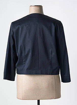 Veste chic col v bleu JULIE GUERLANDE femme