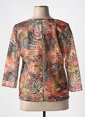 Boléro orange TELMAIL pour femme seconde vue