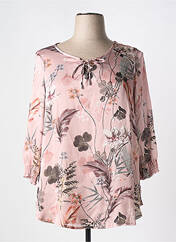 Tunique manches longues rose FRED SABATIER pour femme seconde vue