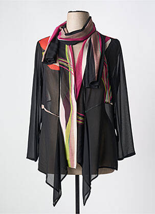 Veste casual noir GUY DUBOUIS pour femme