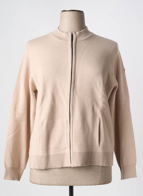 Gilet manches longues stretch beige CONCEPT K femme