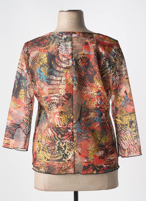 Boléro orange TELMAIL pour femme