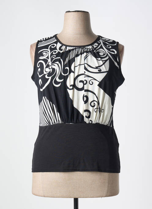 Débardeur noir MARBLE pour femme