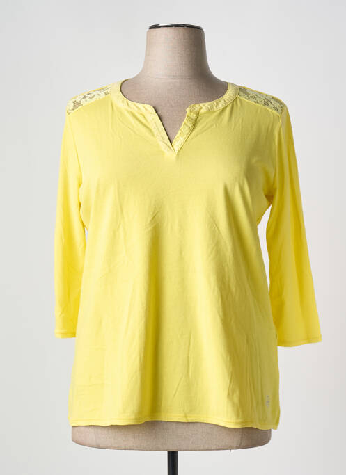 T-shirt jaune CONCEPT K pour femme