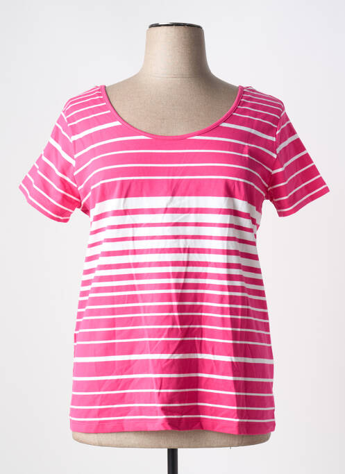 T-shirt rose MARBLE pour femme