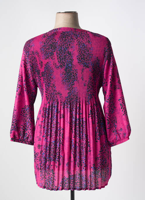 Tunique manches longues rose JULIE GUERLANDE pour femme
