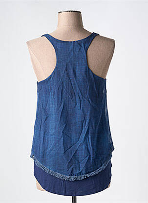 Top sans manche sans manche bleu SALSA femme