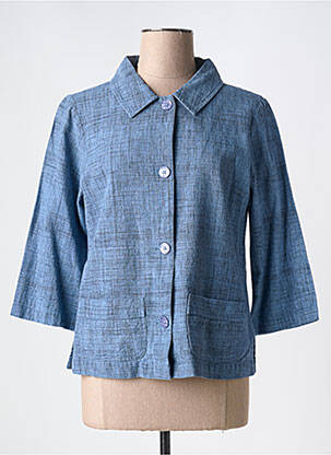 Chemisier bleu AGATHE & LOUISE pour femme