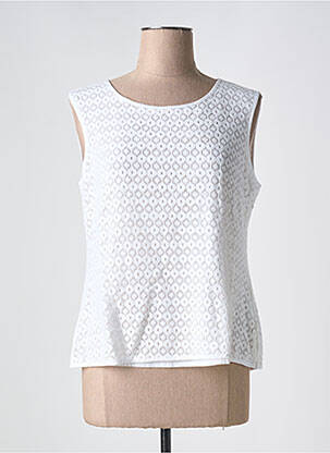 Débardeur blanc AGATHE & LOUISE pour femme