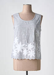 Débardeur bleu AGATHE & LOUISE pour femme seconde vue