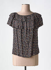 Top noir COULEURS DU TEMPS pour femme seconde vue