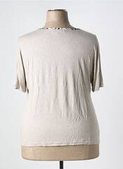 T-shirt gris TELMAIL pour femme seconde vue