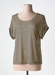 T-shirt marron AGATHE & LOUISE pour femme seconde vue