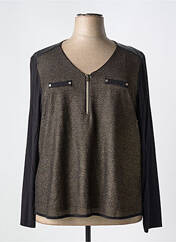 T-shirt noir FRED SABATIER pour femme seconde vue