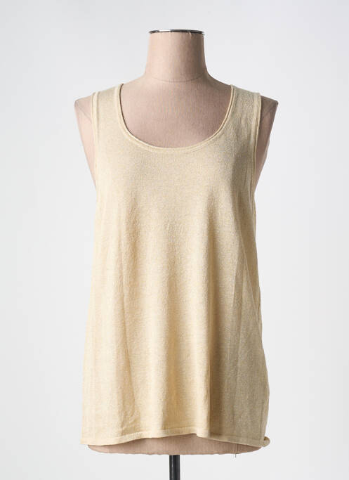 Débardeur beige JULIE GUERLANDE pour femme