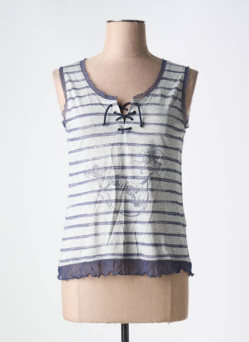 Débardeur bleu MERI & ESCA pour femme