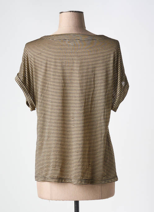 T-shirt marron AGATHE & LOUISE pour femme