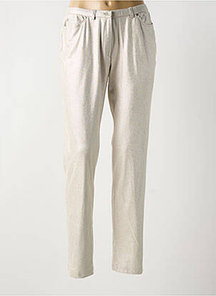 Pantalon slim stretch taille normale argent MERI & ESCA femme