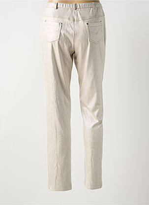 Pantalon slim stretch taille normale argent MERI & ESCA femme
