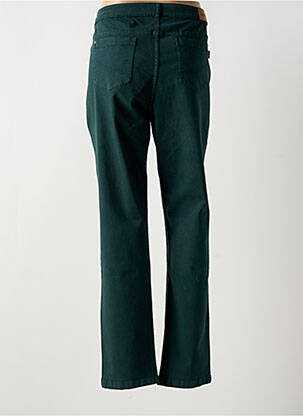 Jeans coupe slim stretch taille normale vert AGATHE & LOUISE femme