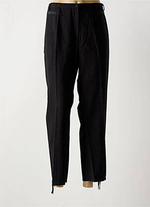 Pantalon 7/8 taille haute taille haute noir MERI & ESCA femme