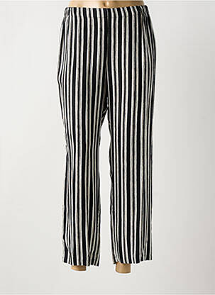 Pantalon 7/8 taille élastique taille normale noir TELMAIL femme