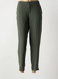 Pantalon 7/8 taille élastique taille normale vert SURKANA femme