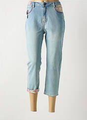 Jeans coupe slim bleu JULIE GUERLANDE pour femme seconde vue