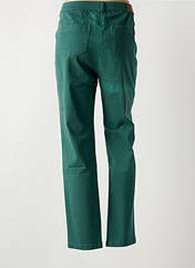 Jeans coupe slim vert AGATHE & LOUISE pour femme seconde vue