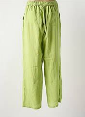 Pantalon droit vert AGATHE & LOUISE pour femme seconde vue