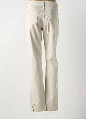 Pantalon slim beige COWEST pour femme seconde vue