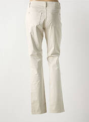 Pantalon slim beige COWEST pour femme seconde vue